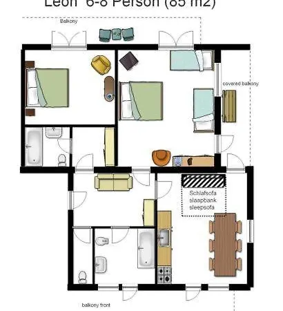 아파트 Haus 피센도르프